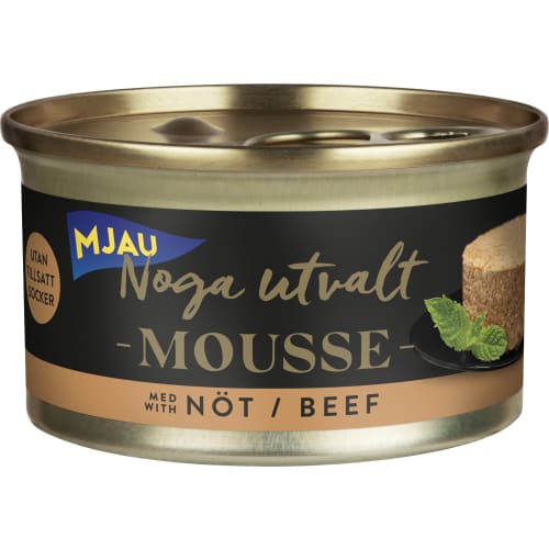 Nöt Mousse Noga Utvalt Kattmat