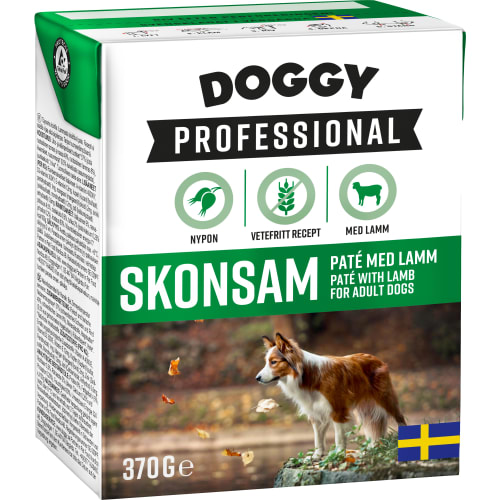 Skonsam Paté med Lamm Hundmat