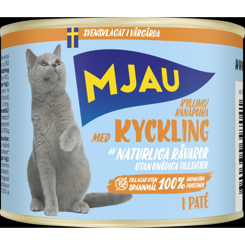Kyckling Paté Kattmat Våt