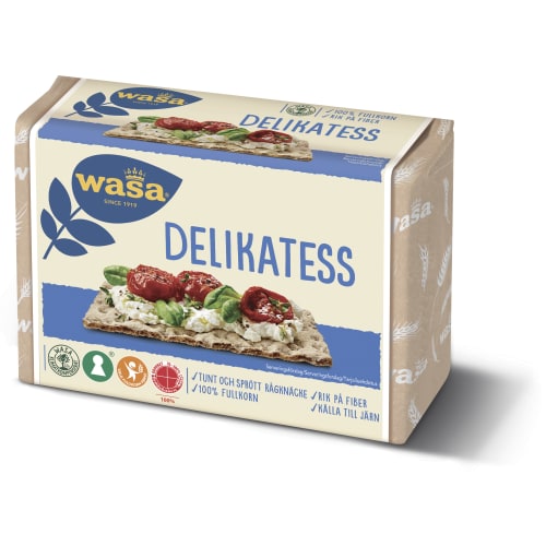 Delikatess Rågknäckebröd