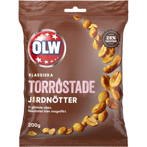 Jordnötter Torrostade