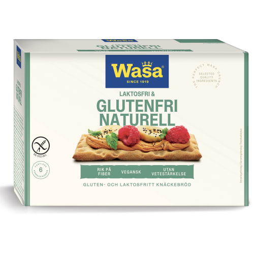 Naturell Laktos- & Glutenfri 6-pack