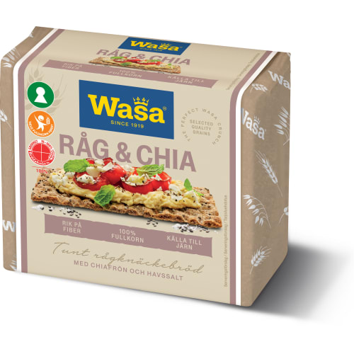 Råg & Chia Mersmak Fröknäcke