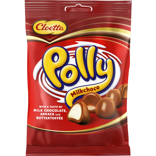 Milkchoco Polly Röd Påse