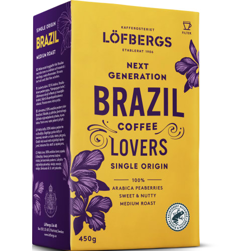 Brazil Mellanrost Bryggkaffe