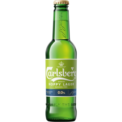 Hoppy Lager Alkoholfri 0,0% Flaska