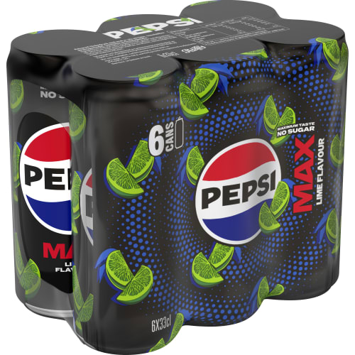 Pepsi Max Lime Läsk Burk
