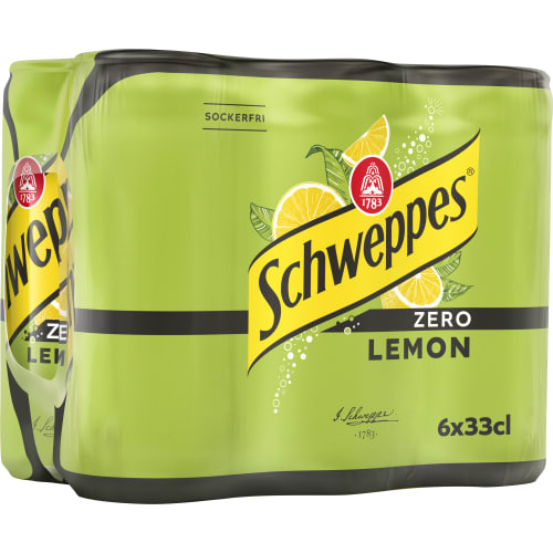 Lemon Zero Läsk Burk