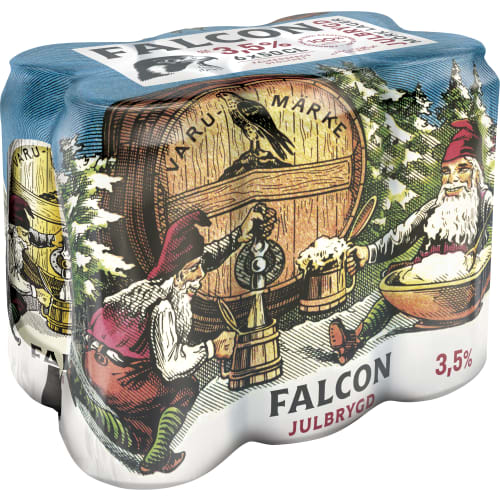 Julbrygd Mörk Lager 3,5% Folköl Burk