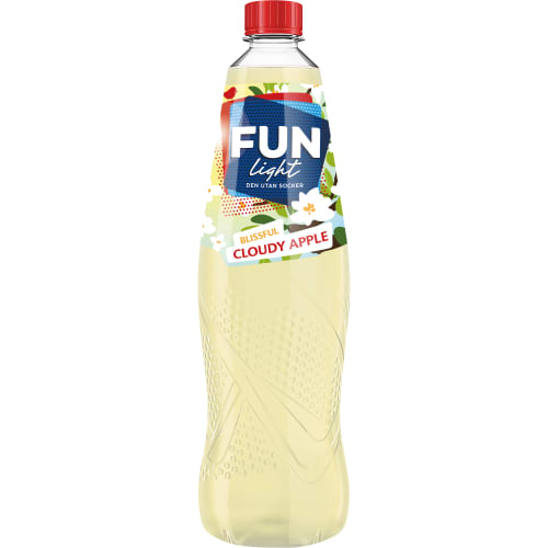 Cloudy Apple Utan Socker Blanddryck Pet