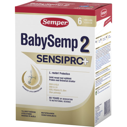 Baby Semp 2 Sensipro Tillskottnä Från 6 Månader