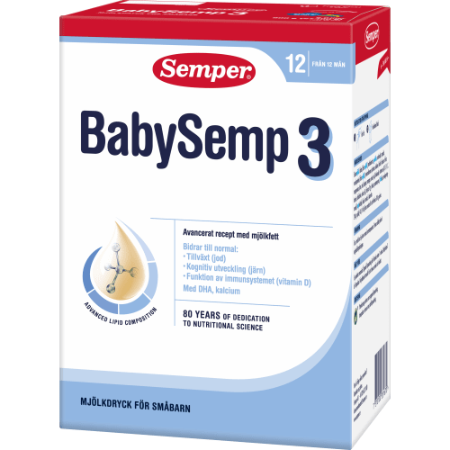 Baby Semp 3 Mjölkdryck Från 12 Månader