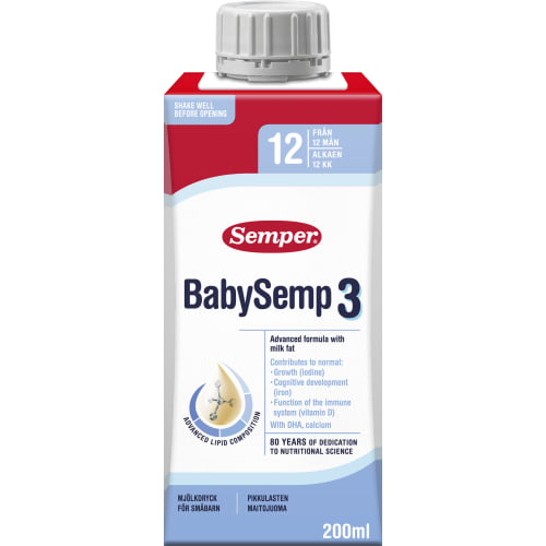 Babysemp 3 Modersmjölksers Från 12 Månader