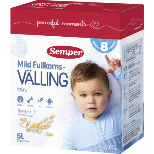 Mild Välling Fullkorn Från 8 Månader