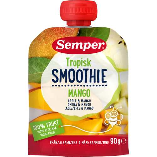 Smoothie Mango Tropisk Från 6 Månader