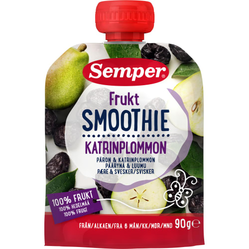 Frukt Smoothie Katrinplommon Från 6 Månader