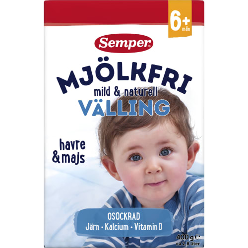 Mjölkfri Mild Naturellvälling Från 6 Månader