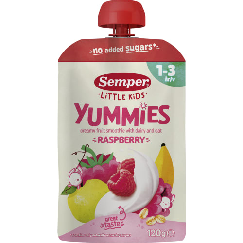 Raspberry Yummies Från 1-3år