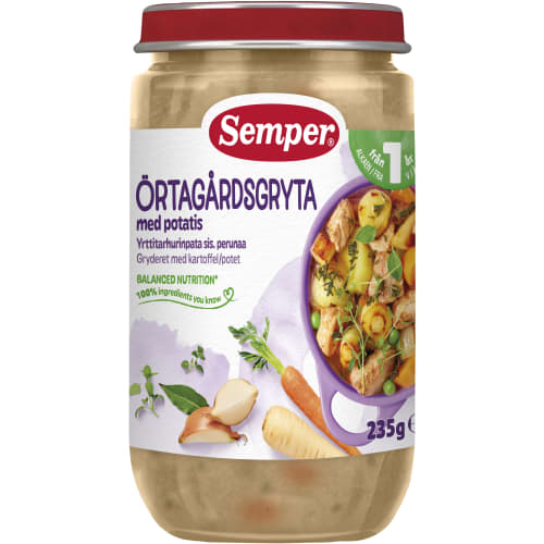 Örtagårdsgryta Fläskkött & Timjan Från 12 Månader