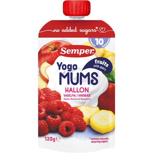 Yogo Mums Äpple Banan Hallon Från 12 Månader