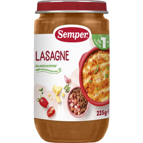 Lasagne Från 1 År