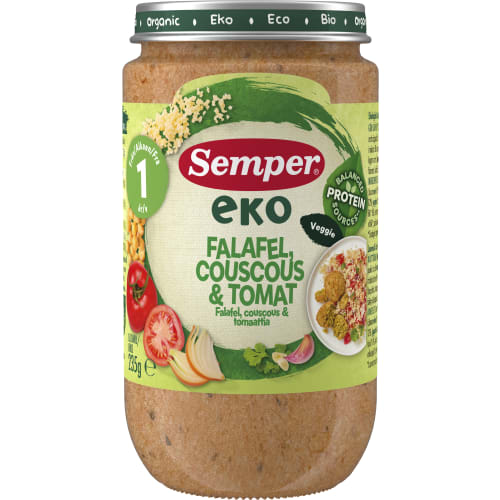Falafel Couscous & Tomat Från 1år