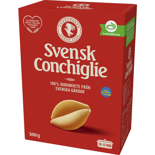 Conchiglie Svensk Pasta