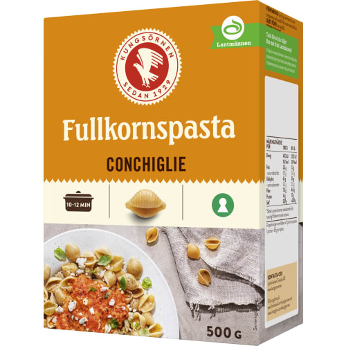 Conchiglie Fullkornspasta