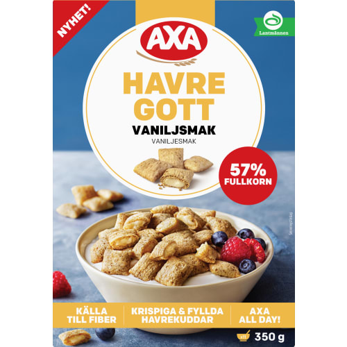 Havregott Vanilj Havrekuddar
