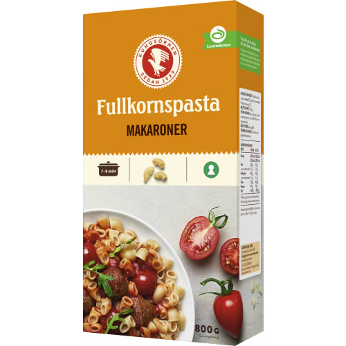 Makaroner Fullkornspasta