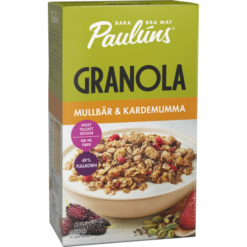 Mullbär Kardemumma Granola