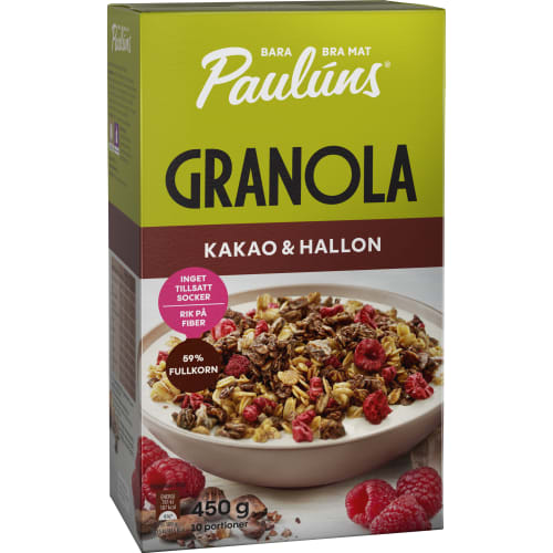 Kakao Hallon Granola Müsli