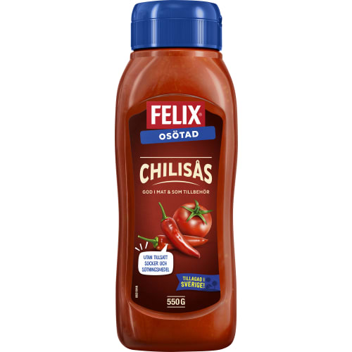 Chilisås Osötad