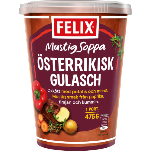 Österrikisk Gulaschsoppa 1 Port