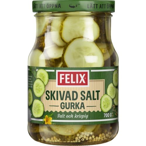 Saltgurka Skivad
