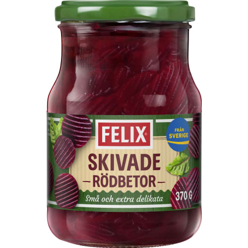 Rödbetor Skivade