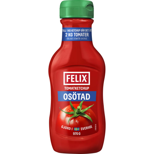 Tomatketchup Osötad