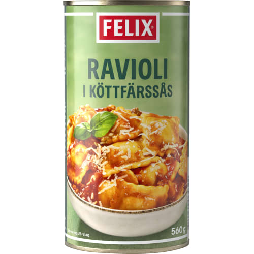 Ravioli i Köttsås
