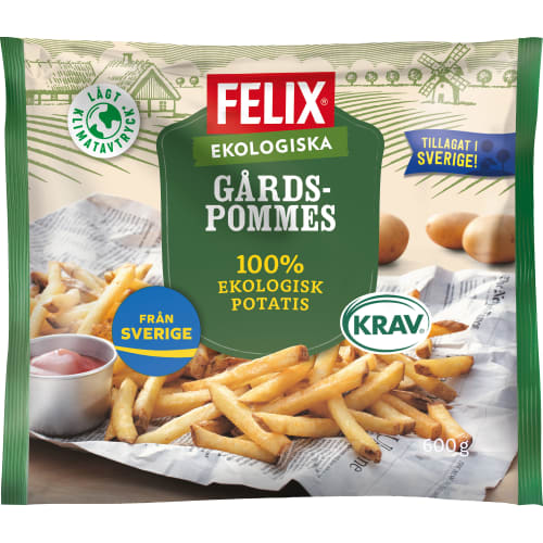 Gårdspommes Ekologiska Frysta