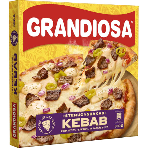 Kebab X-tra Allt Pizza Fryst
