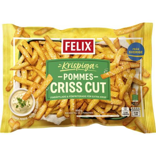 Pommes Criss Cut Frysta