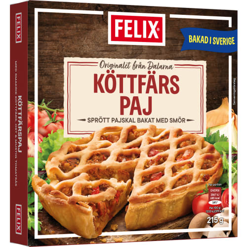 Felix Köttfärspaj Fryst/1 Port