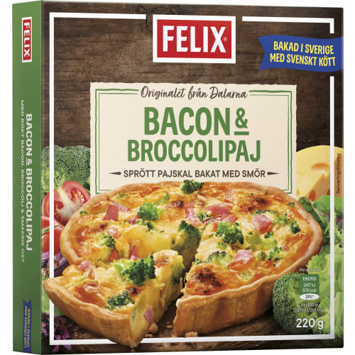 Bacon Broccoli Paj Fryst/1 Port