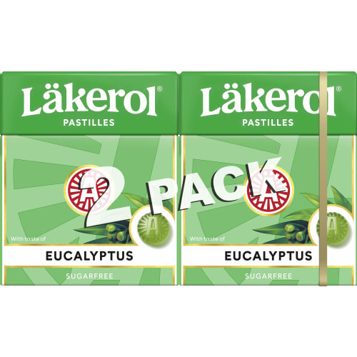 Eucalyptus Halstablett 2-pack