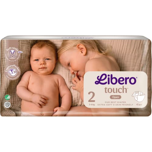 Touch 2 3-6kg Tejpblöjor