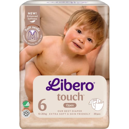 Touch 6 13-20kg Tejpblöjor