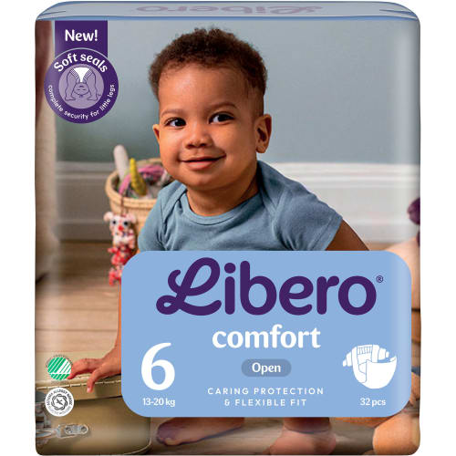 Comfort 6 13-20kg Öppna Blöjor