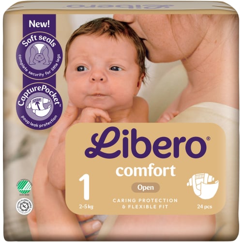 Comfort 1 2-5kg Tejpblöjor