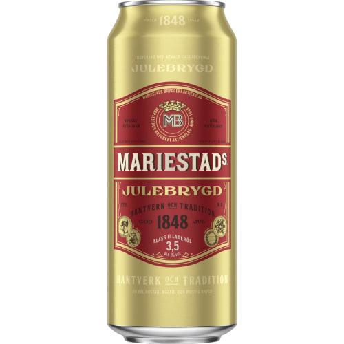 Julebrygd 3.5% Folköl Burk