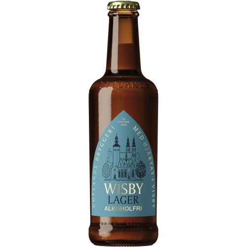 Gotlands Brygg Wisby Lager 0,5% Alkfri Eg